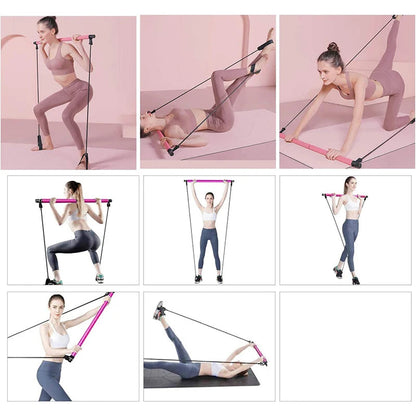 Multifunktionale Pilates-Stange