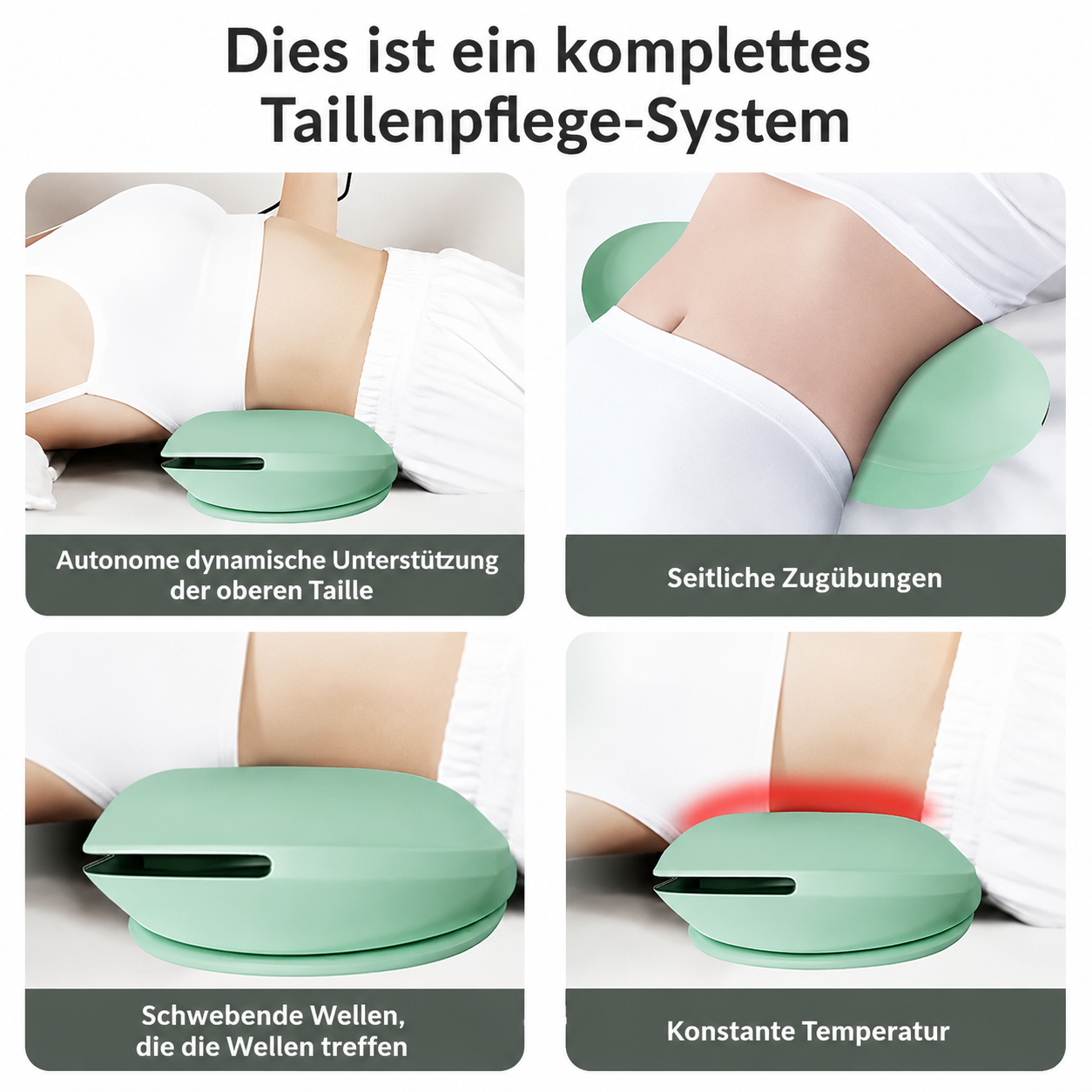 Elektrisches Rückenmassagegerät mit Wärmefunktion